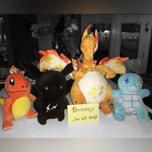 Pokémon plush lot (brand new)(licensed by Pokémon)Japan